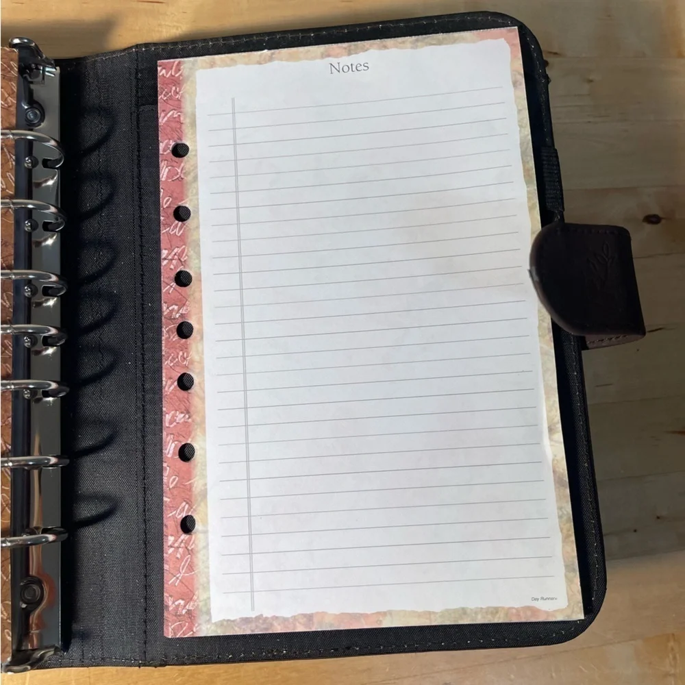Day Runner Nylon Organizer Binder